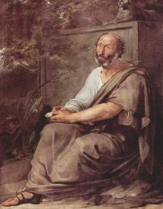 Francesco Hayez, "Aristotle" (1811).  Wikimedia Commons.