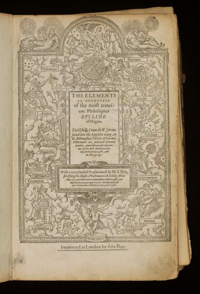 The elements of geometrie of the most auncient philosopher Evcli